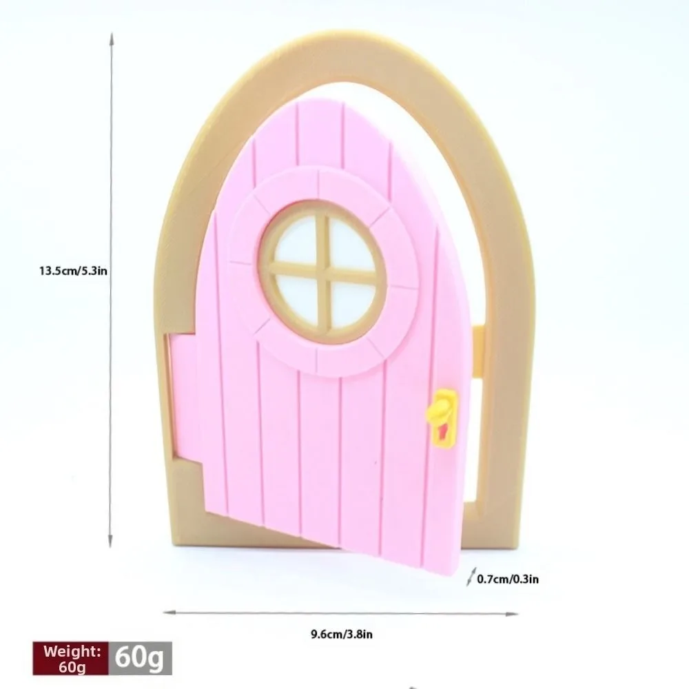 Puerta de hadas para casa de muñecas – Mini decoración artesanal - imagen 2