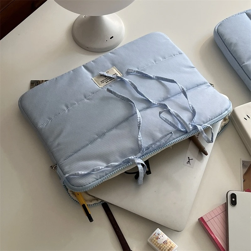 Ins Linda funda para portátil Estuche de transporte 11 13 14 15 15,6 16 pulgadas funda de dibujos animados fpr Macbook Air Ipad accesorios bolsa de ordenador para mujer - imagen 5