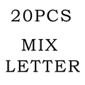 20Pcs Mix Letter