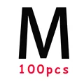 100pcs M