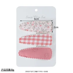 Horquillas de encaje con lazo floral para niña