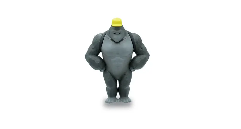 Front gorilla (top)