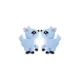10pcs Pastel blue