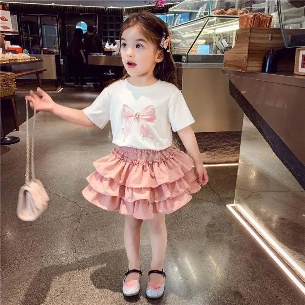 Faldas plisadas para niñas con cintura elástica – Estilo ballet - imagen 3