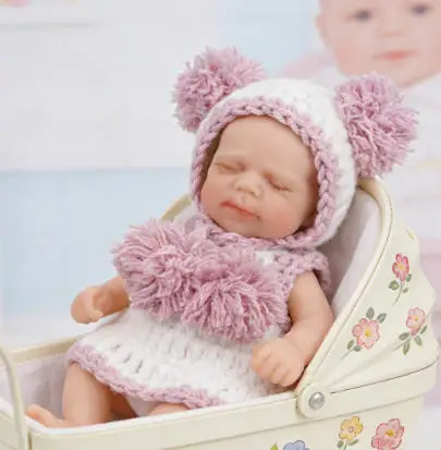 Muñeca coleccionable NPK Pascale – Silicona platino hecha a mano - imagen 3