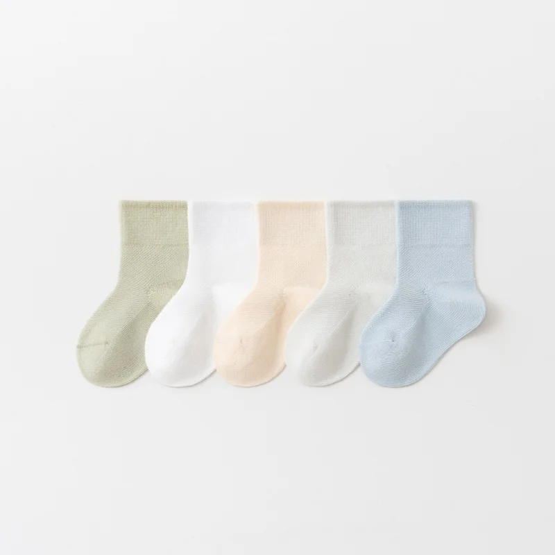 Calcetines de malla transpirable para bebé – Suaves y frescos - imagen 4