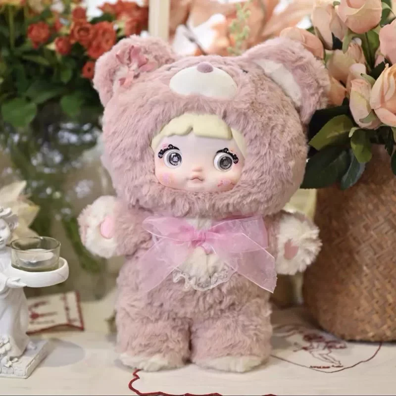 Nommi 400% caja ciega Goodnight Bear Series Kawaii muñecas de vinilo decoración de habitación colección adornos caja misteriosa juguetes regalos de navidad - imagen 2