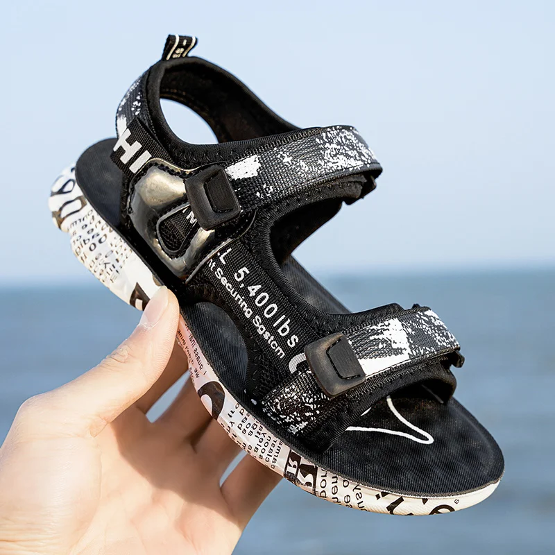 Sandalias de verano antideslizantes para niños de suela suave - imagen 4