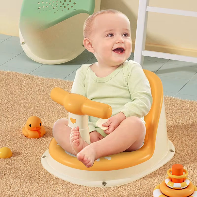 Asiento de baño antideslizante para bebé – Universal para bañera y fregadero - imagen 5
