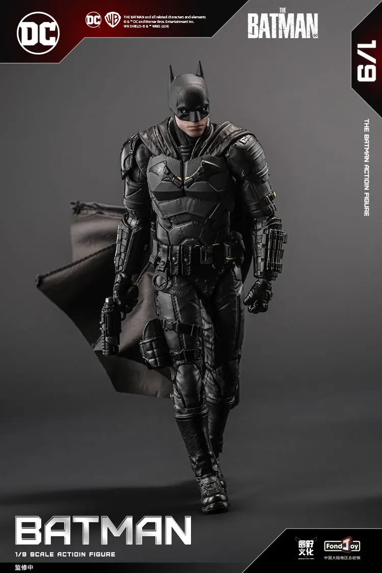 DC Robert Pattinson The Batman Action Justice League Figure ben Batman Anime Figures Collections Models Toys Kids Gift - imagen 4