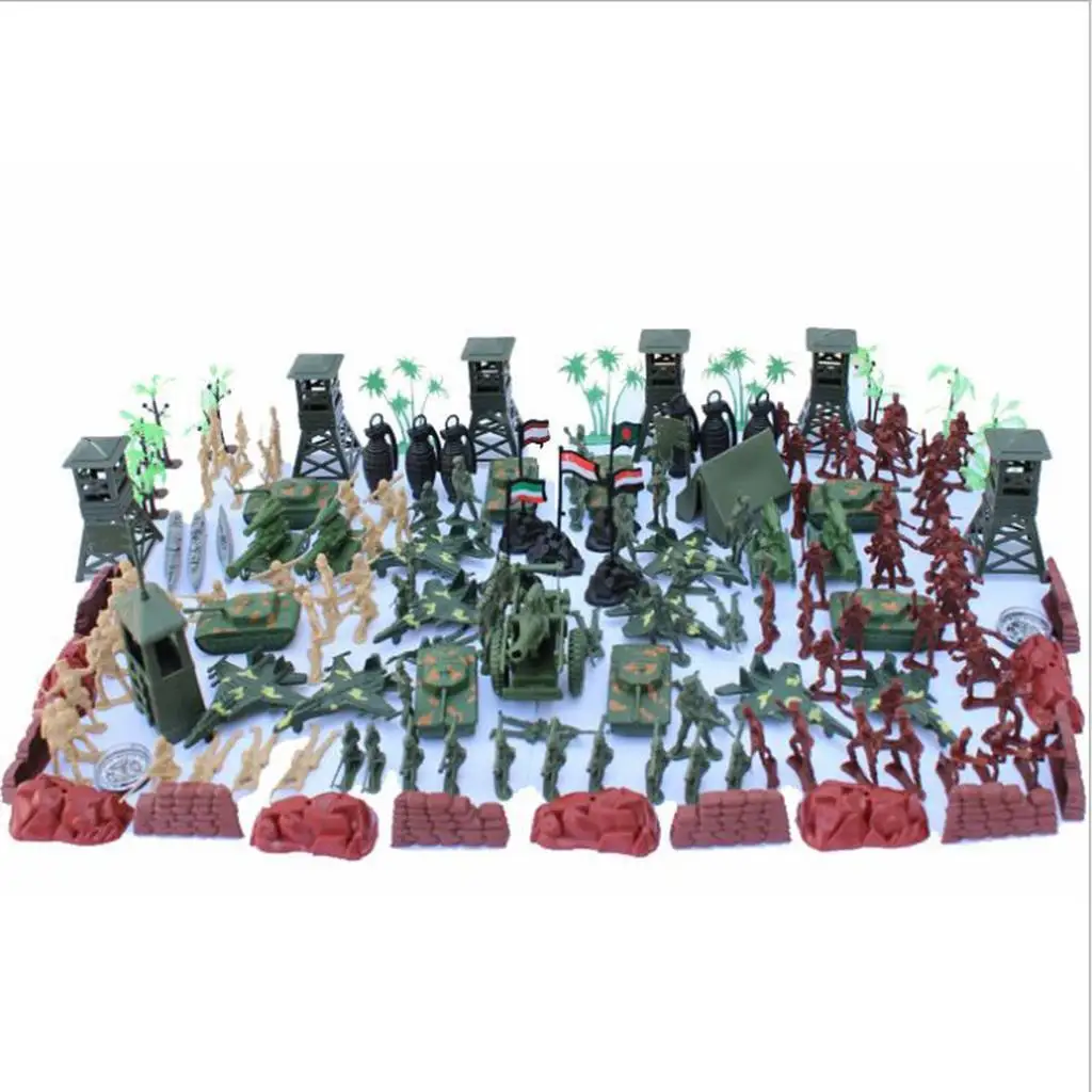 Set de soldados de acción en miniatura para niños - imagen 5