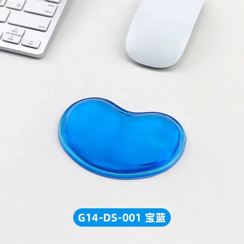 Reposamuñecas ratón PC gel silicona – Alivio dolor muñeca oficina