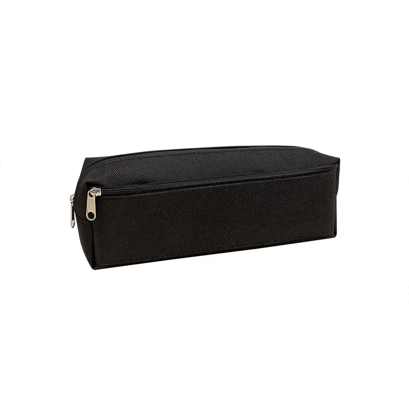 Bolsa de lápices de Color sólido Ins, bolsa de papelería Simple de alto valor, almacenamiento portátil para estudiantes, regalos pequeños, bolsa de lápices de lona duradera - imagen 5