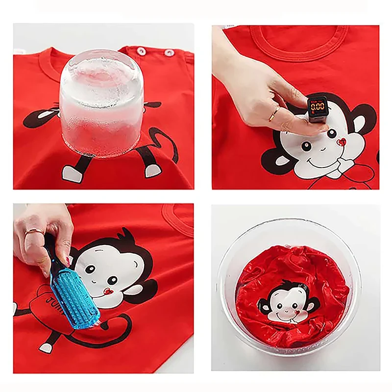 Conjunto bebé verano: camiseta y pantalón corto de algodón infantil - imagen 2