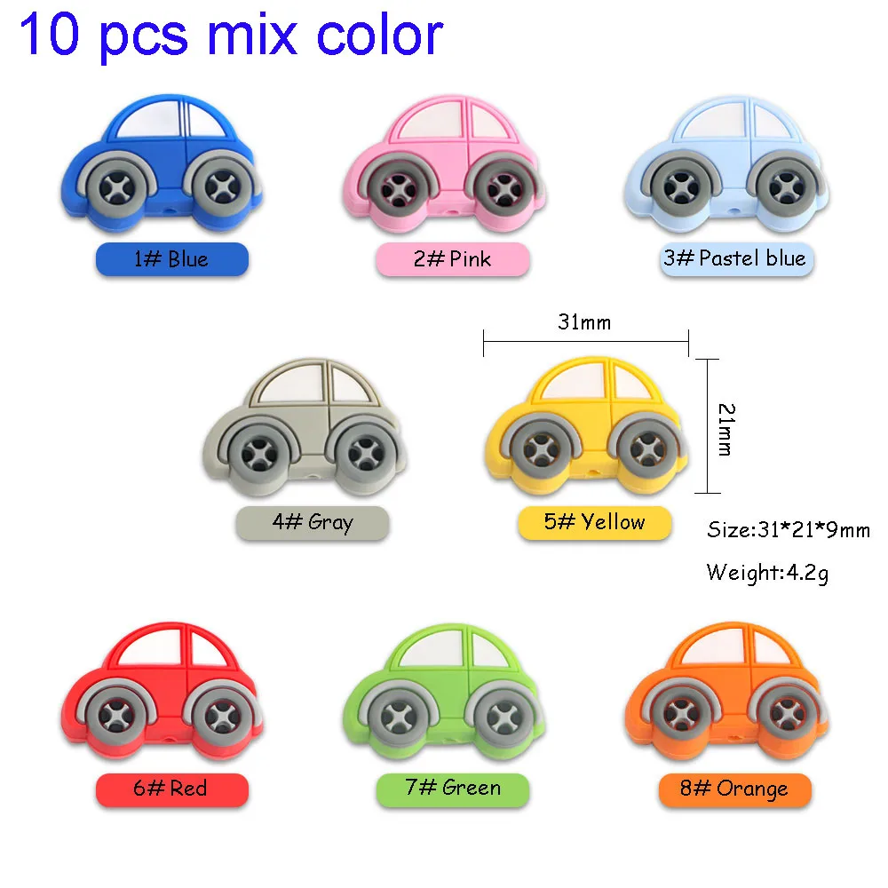 10pcs mix car