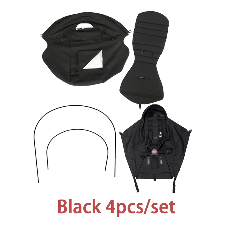 black 4pcs set