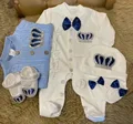 crochet light blue
