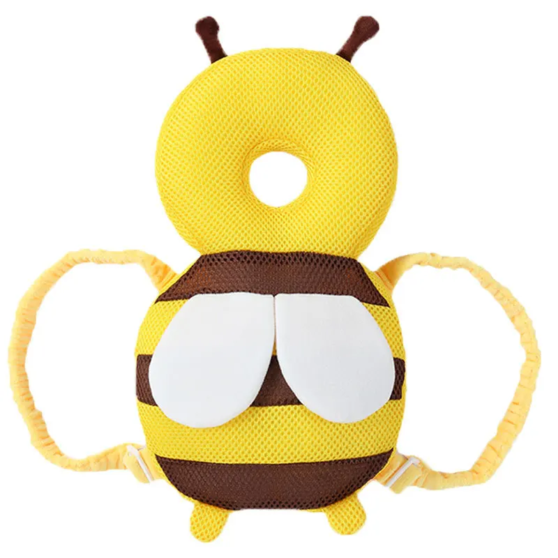 Reposacabezas para caminar para bebé, almohada anticaída para aprender a caminar, almohadilla de protección para la cabeza transpirable, protección para la cabeza de abeja, gorro anticaída - imagen 5