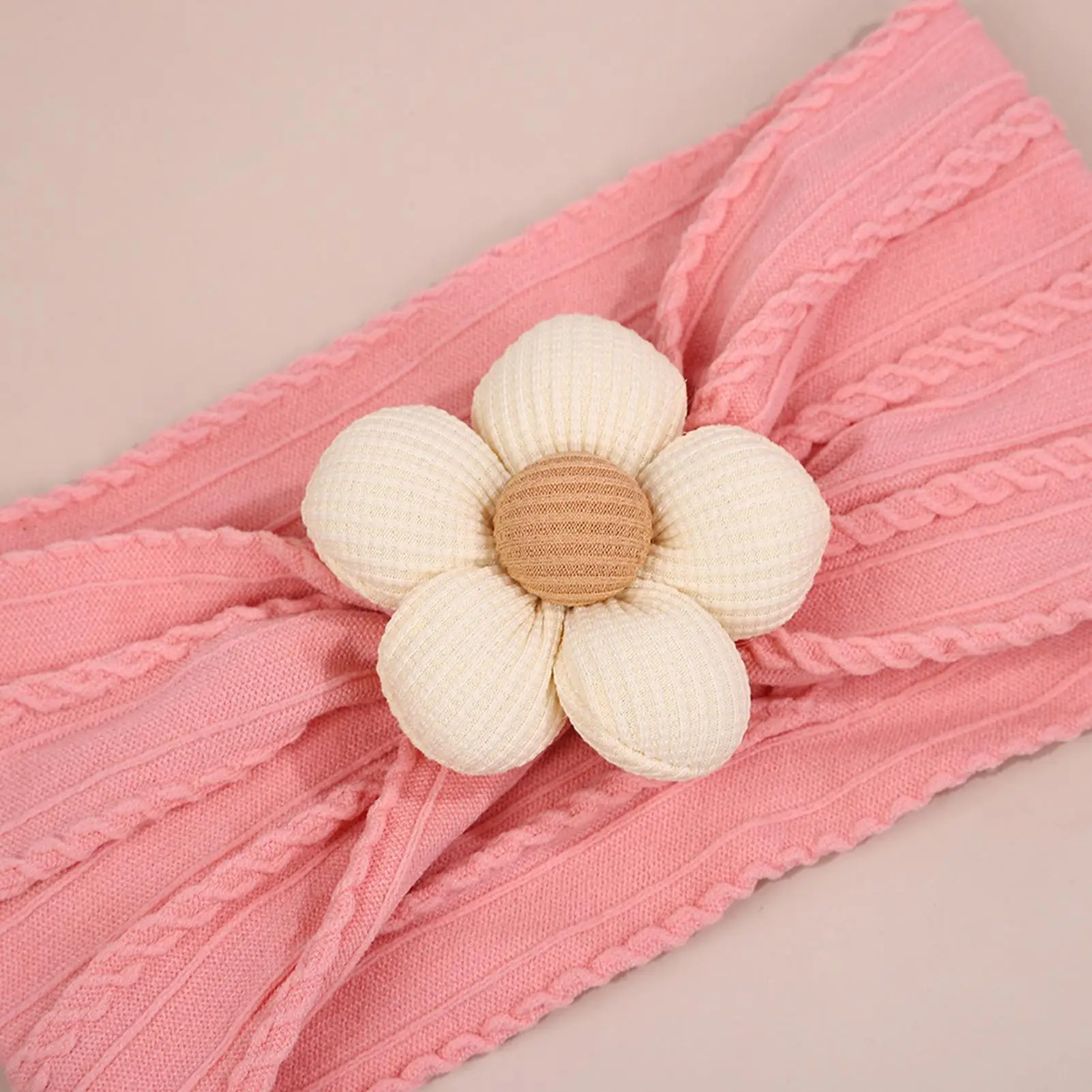 Diademas para niños, diademas suaves con flores, calcetines para niños, accesorios para el cabello para niñas, sesión de fotos para caminar, bautismo, vacaciones en casa