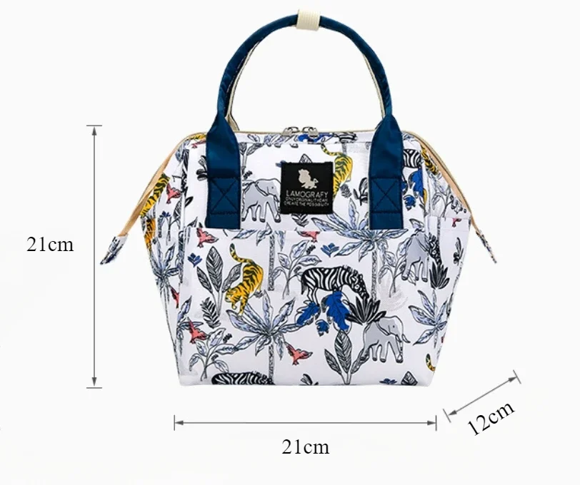 Bolso de hombro tipo bandolera multifuncional para mamá, bolso de mamá portátil, bolso de pañales pequeño de mano a la moda - imagen 5