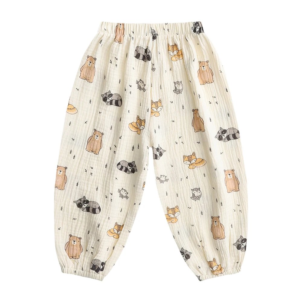 Pantalones holgados transpirables para niños – Estampados divertidos - imagen 3