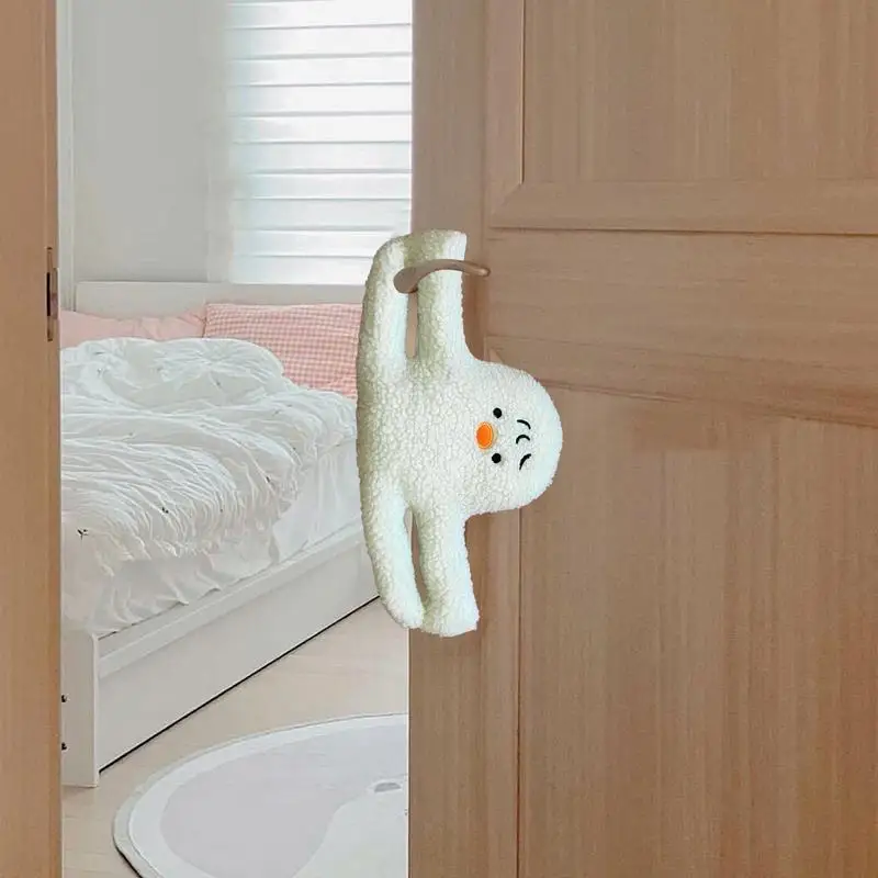 Protector antipellizcos de felpa para puertas – Seguridad infantil - imagen 3