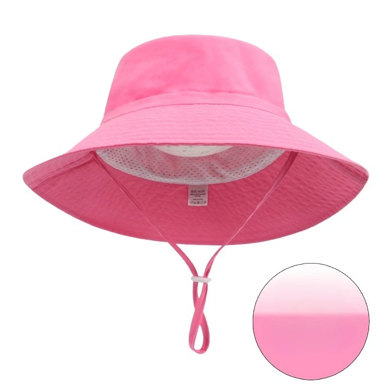 Sombrero de sol ala ancha para niños y niñas – Verano - imagen 5