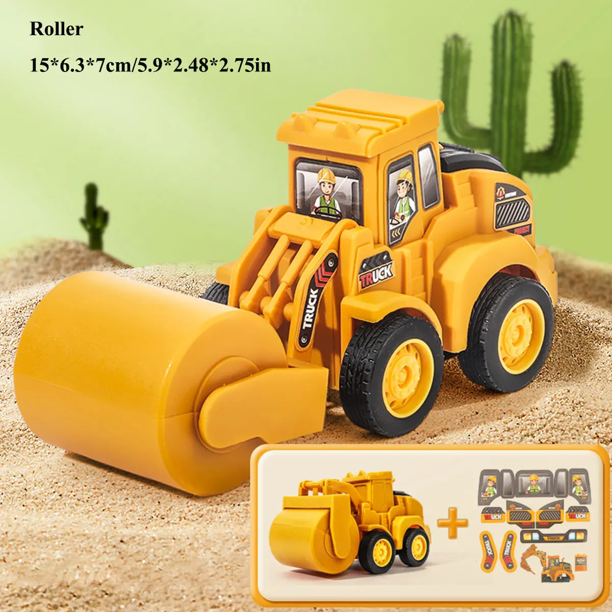 Excavadora de juguete para niños – Juguete educativo - imagen 5