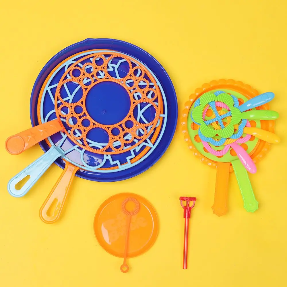 Regalo niños varita de burbujas diversión al aire libre herramienta de soplado juego de soplador máquina de burbujas fabricante de burbujas de jabón - imagen 4