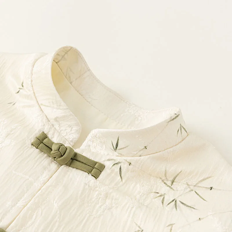 Conjuntos de 2 piezas de ropa para bebé, Tops de algodón de manga larga con estampado de moda de estilo chino y pantalones, ropa de Boutique para niño B183 - imagen 5