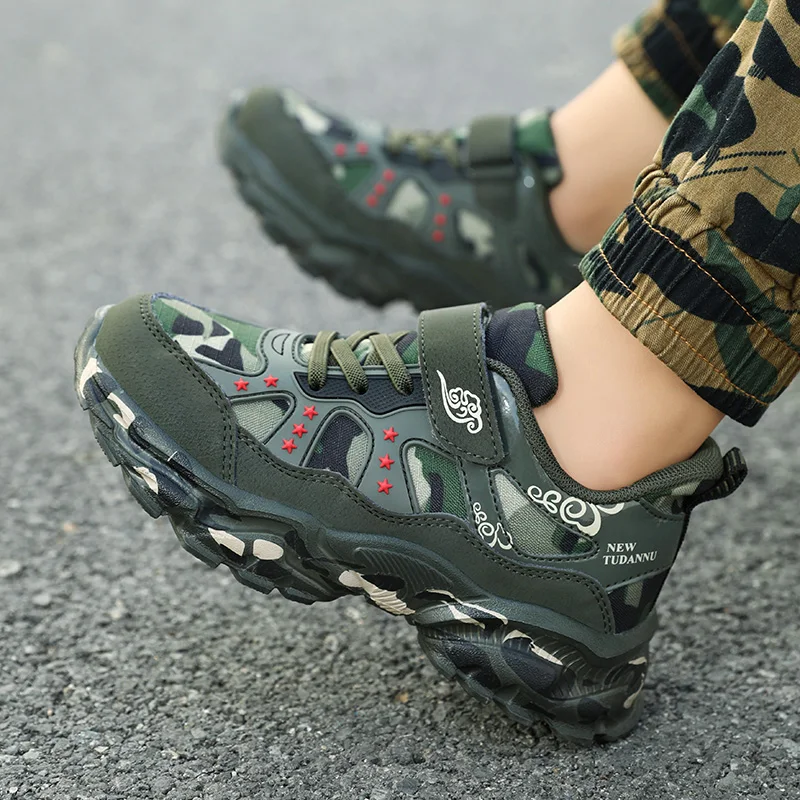 Zapatillas deportivas camuflaje para niños - imagen 4