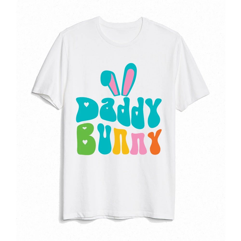 Camisetas a juego de Pascua con estampado de conejito - imagen 2