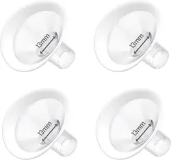 Protector de bridas ovaladas para bomba Medela – repuesto suave