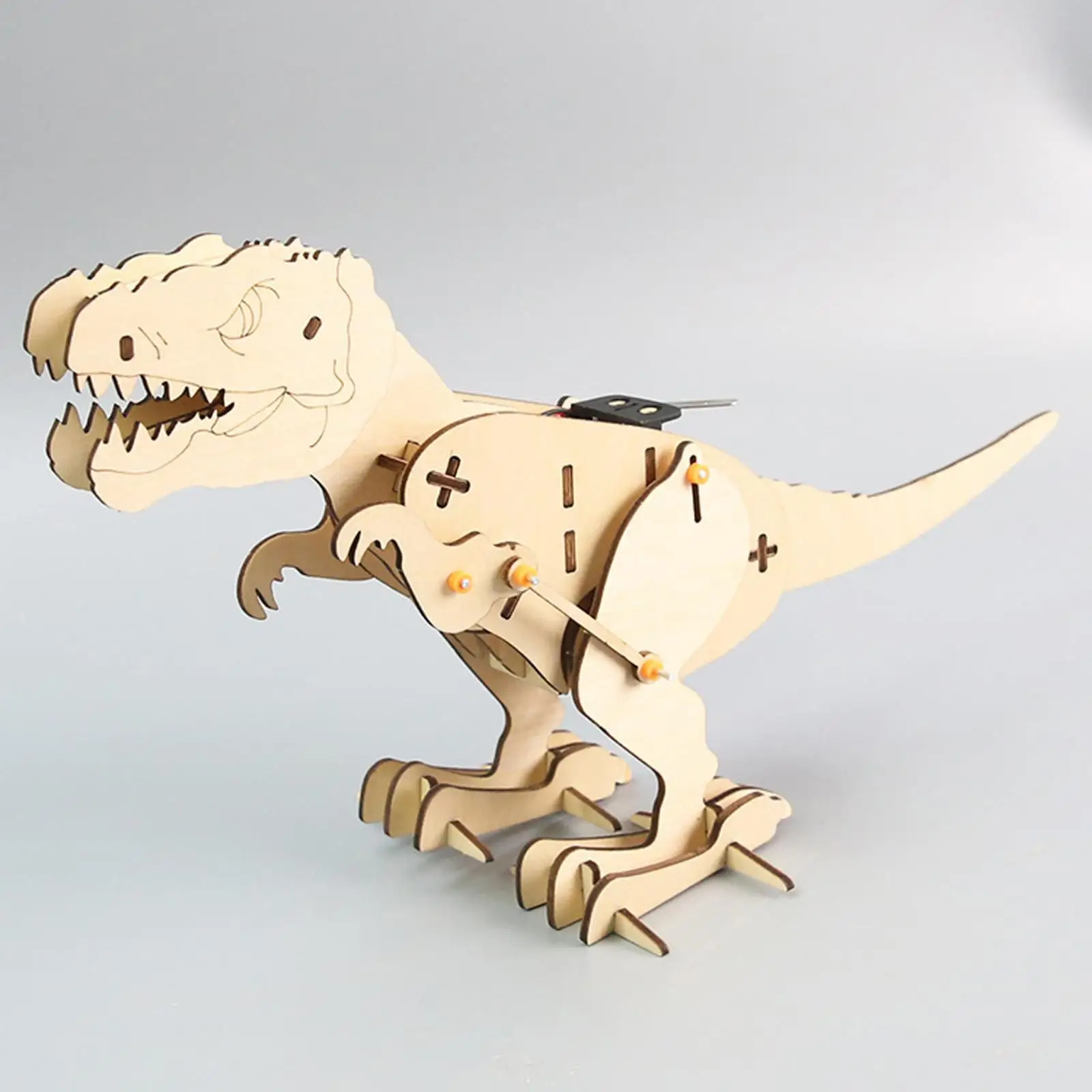 3D Wooden Puzzle Model Robot Kits Science Experiment for Children Kids Beginner Teaching Prop Science Kits for Kids Age 5-7