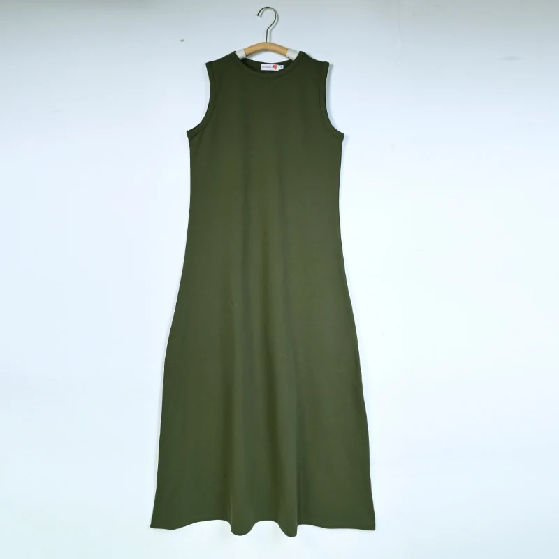 Women olive dress
