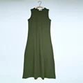 Women olive dress