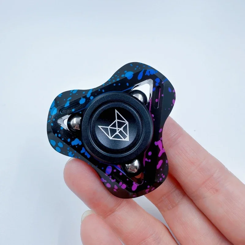 Metal Spirit Fox Spinner Premium EDC Fidget Toy Rodamientos ultrasuaves Alivio del estrés para adultos y herramienta de enfoque para niños - imagen 2