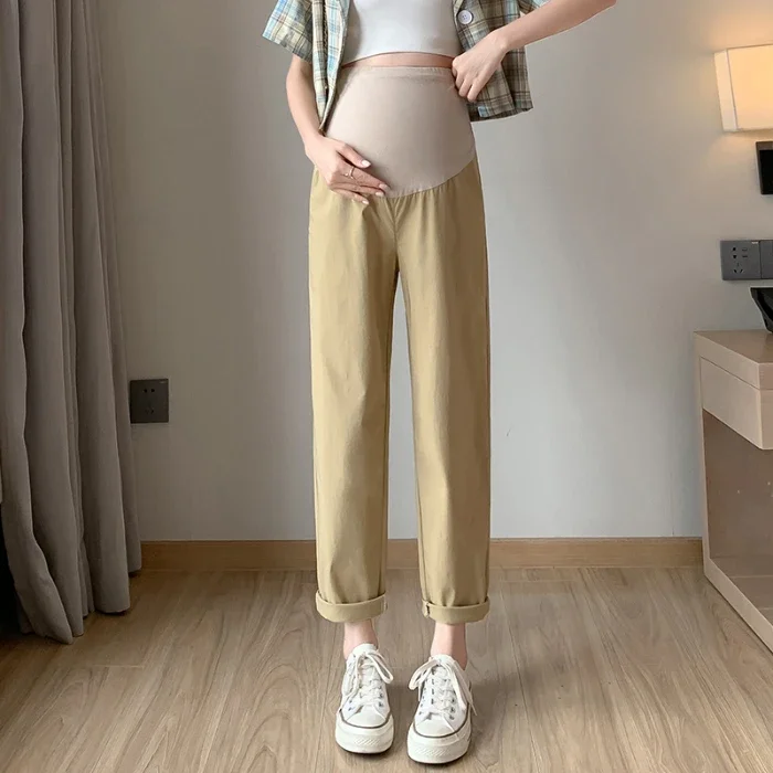 Pantalones premamá de algodón orgánico – Comodidad para tu embarazo - imagen 5