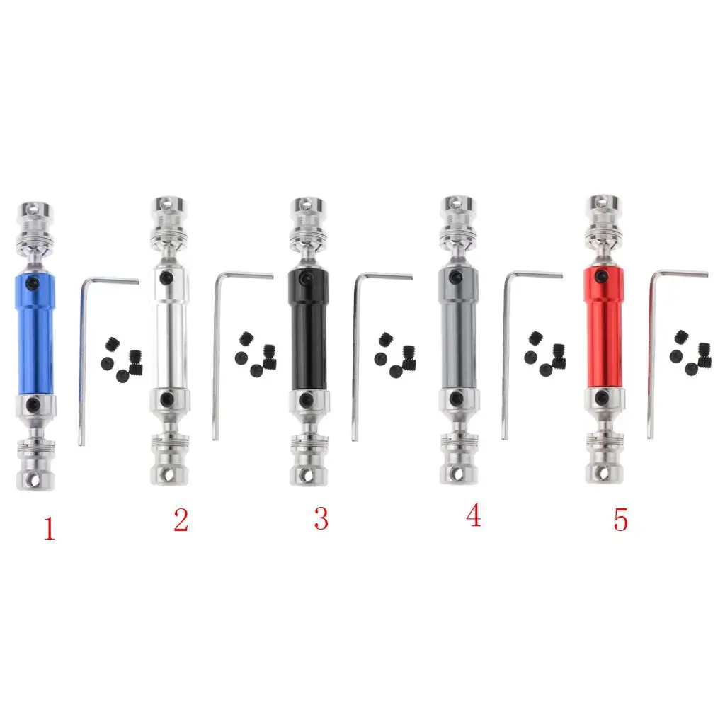 Eje transmisión de acero universal para coche RC 4x4 - imagen 2