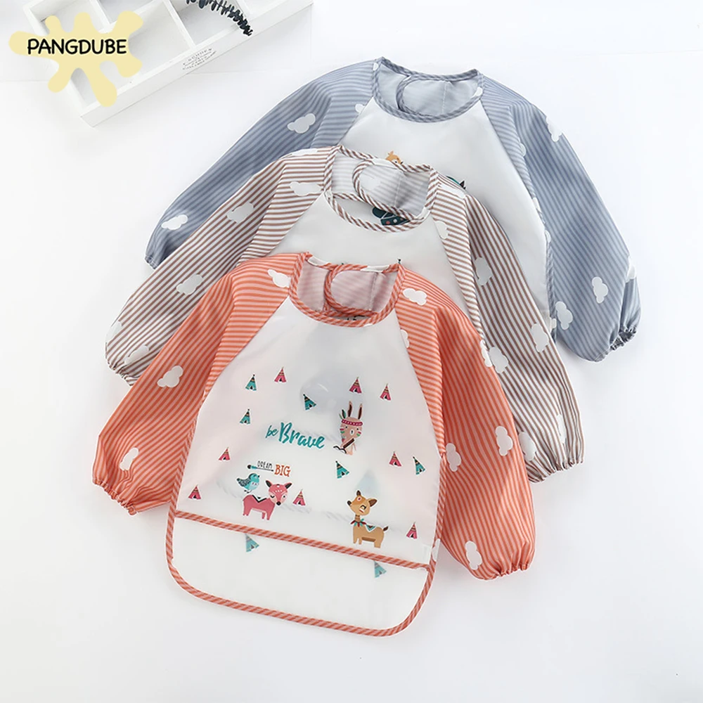 Babero impermeable con manga y bata protectora desmontable - imagen 5