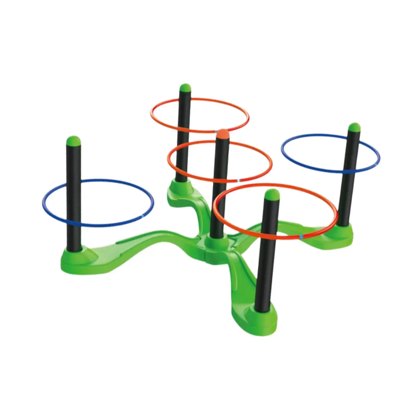 Throwing Rings Game Set Carnival Games Toss Game for Park Playground Garden