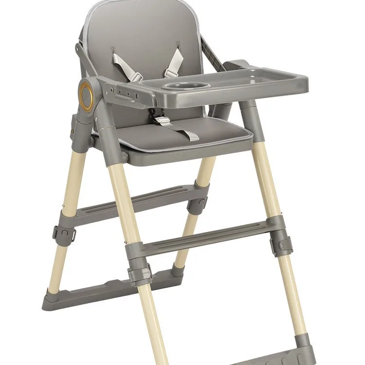 Trona plegable multifunción – Silla de comer portátil para bebés - imagen 3