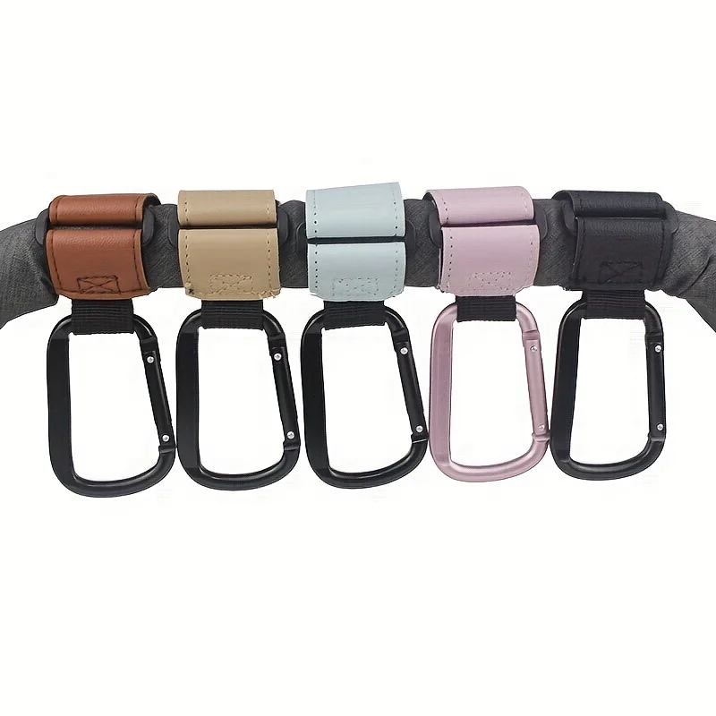 Gancho universal para cochecito con clip resistente para pañales