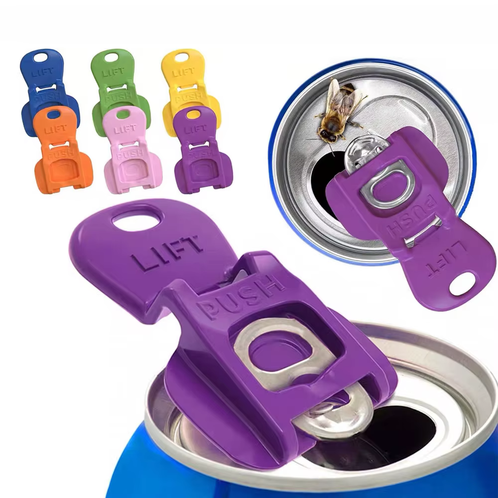 Protector de bebidas infantil multicolor con abrelatas integrado - imagen 5