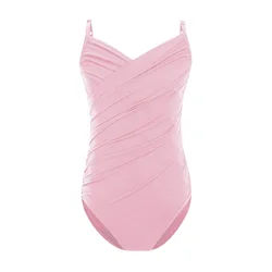 Maillot de ballet clásico niña con tirantes ajustables