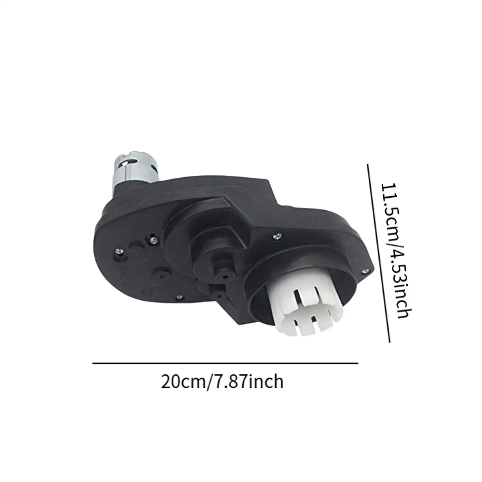 Caja de cambios del motor para rueda eléctrica 12V RS550 para accesorios de coche eléctrico para niños - imagen 5