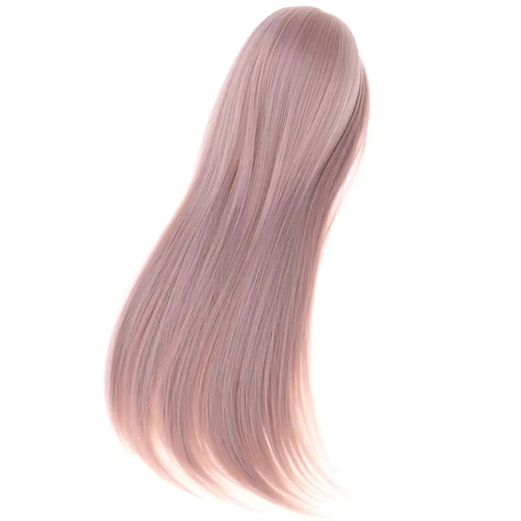1/3 BJD Uncle Dolls Wigs Long Straight Hair for Dollfie Doll DIY Supplies