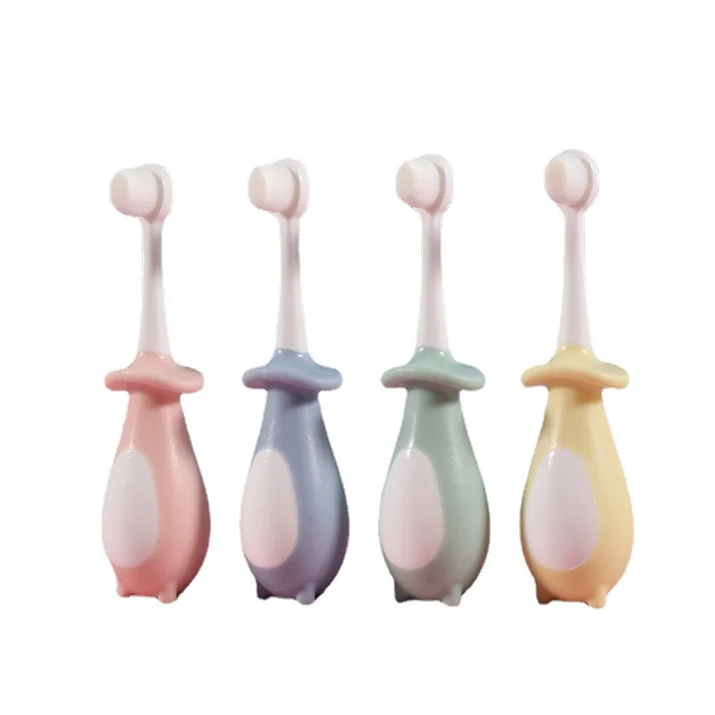 Cepillo dental infantil ultra suave 360° para bebés y niños - imagen 4