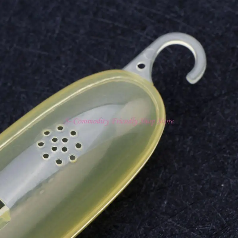 85ae 23x3.5x33cm caja soporte cepillo dientes plástico transparente viajar portátil - imagen 4