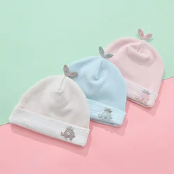 Gorro fetal para recién nacido con estampado de oso – Algodón suave